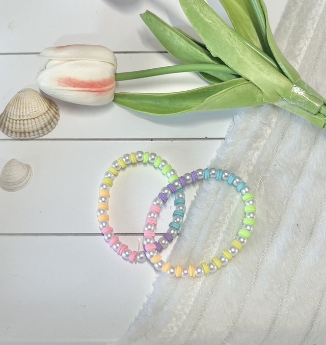 Rainbow Pearl Bracelet