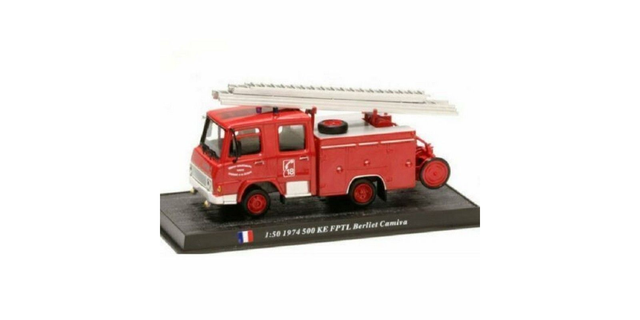 camion pompier 500 KE FPTL berliet camiva 1/50