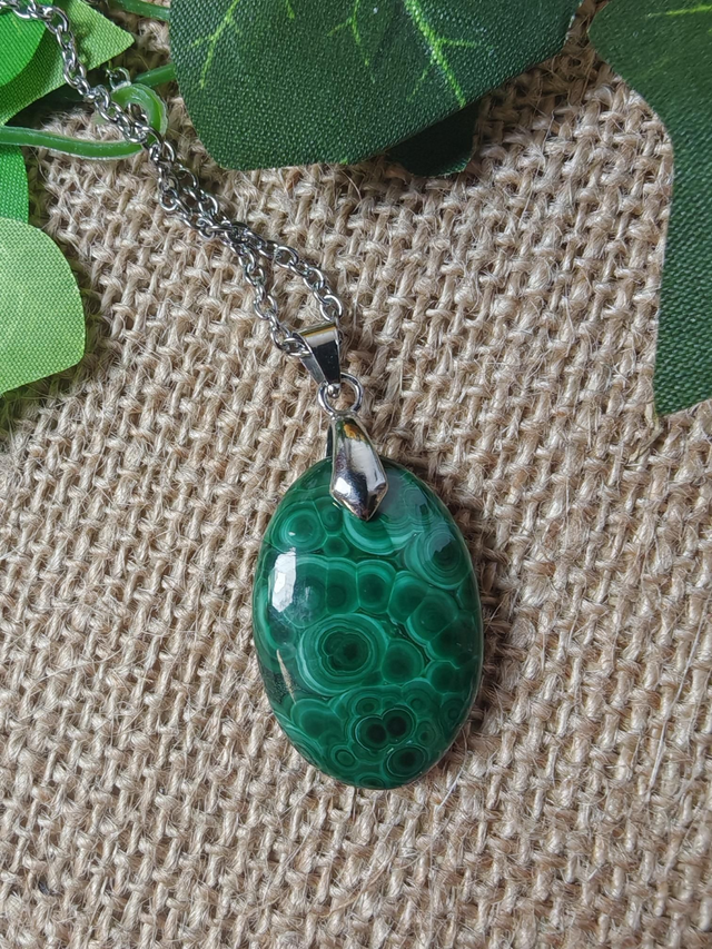 collier malachite