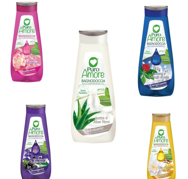 PURO AMORE BAGNOSCHIUMA VARIE FRAGRANZE