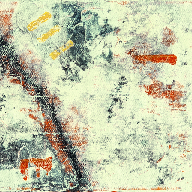 'Fissure 1' [B] - square card (15cm) + envelope