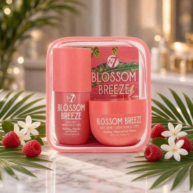 W7 Body Mist & Body Cream Travel Set – 200ml | Body Care Gift Set