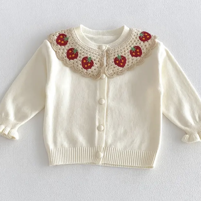 Strawberry detail cardigan 