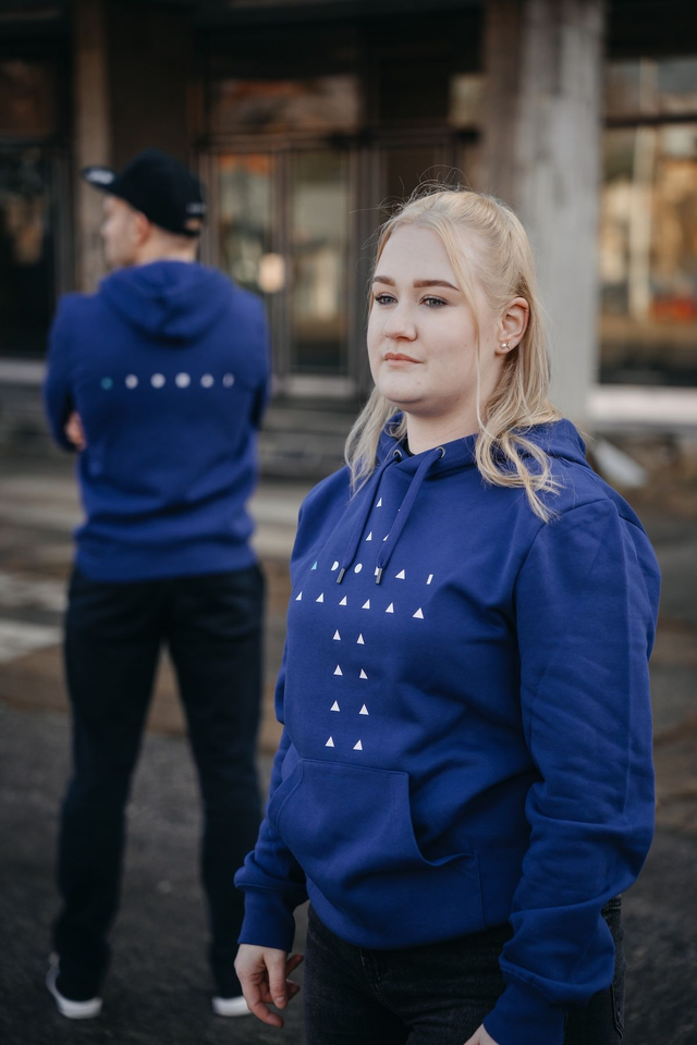 Mikina (modrá), UNISEX