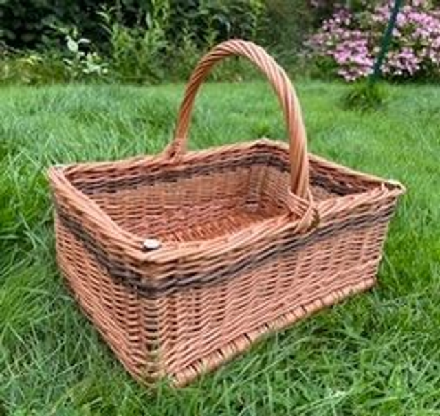 LR09 Rectangle Shopper Basket by Laura Rowlatt ,  Willow