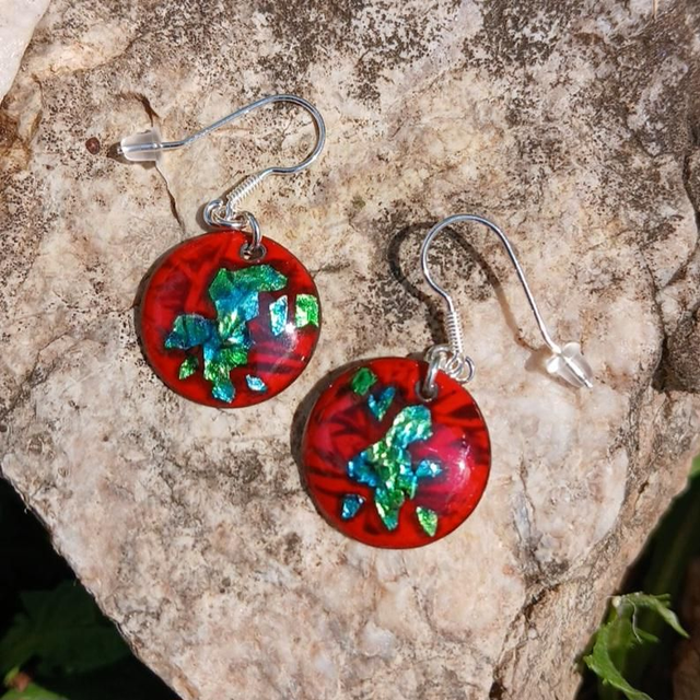 Boucles d'oreilles "Street Art"