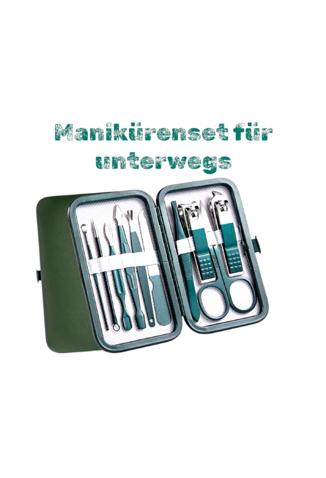 Manikürset travel green