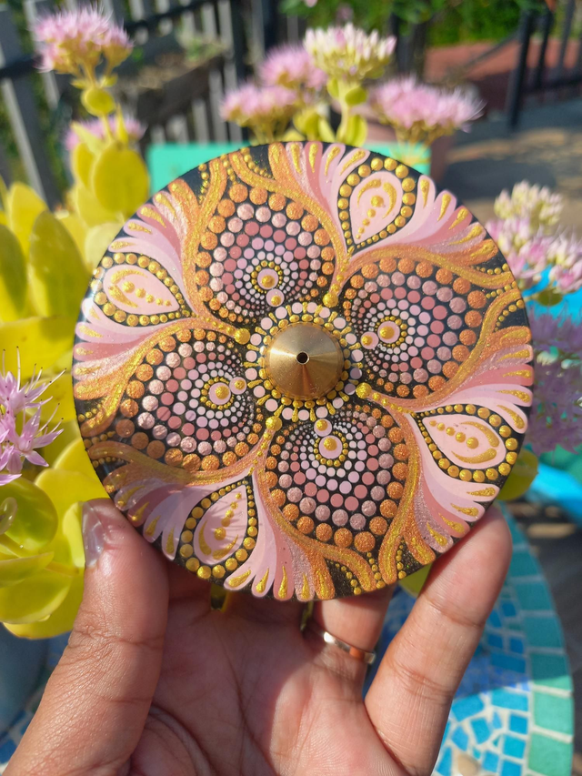 Porte-encens 10 cm &quot;Douce clarté n°2&quot;