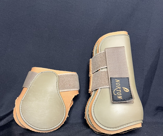 Ensemble guêtres/ protèges boulets Norton Poney