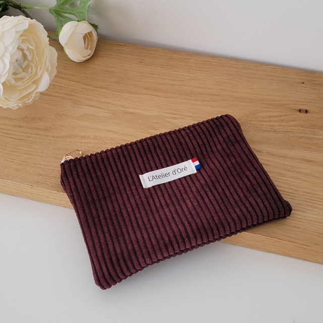 Trousse Chloé prune