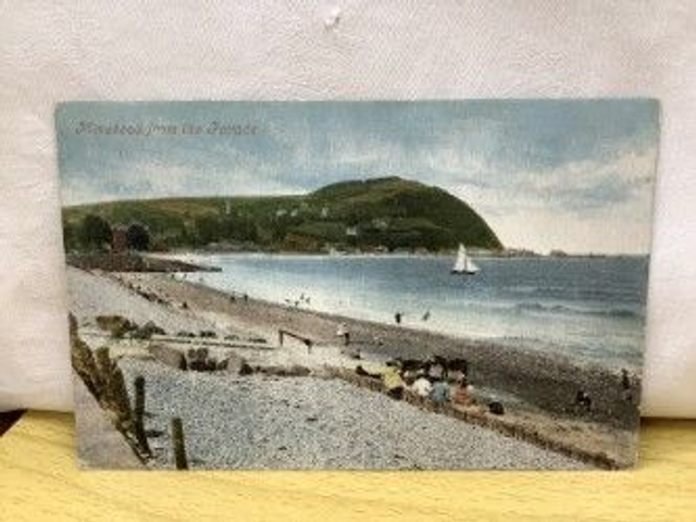 Minehead, from the Parade, Somerset, Posted vintage unbranded postcard. Our Ref No. R496 £2.25