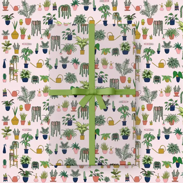 Wrapping paper - Plants