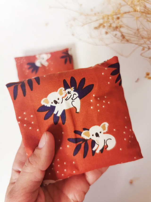 Bouillotte sèche de poche "koala" 