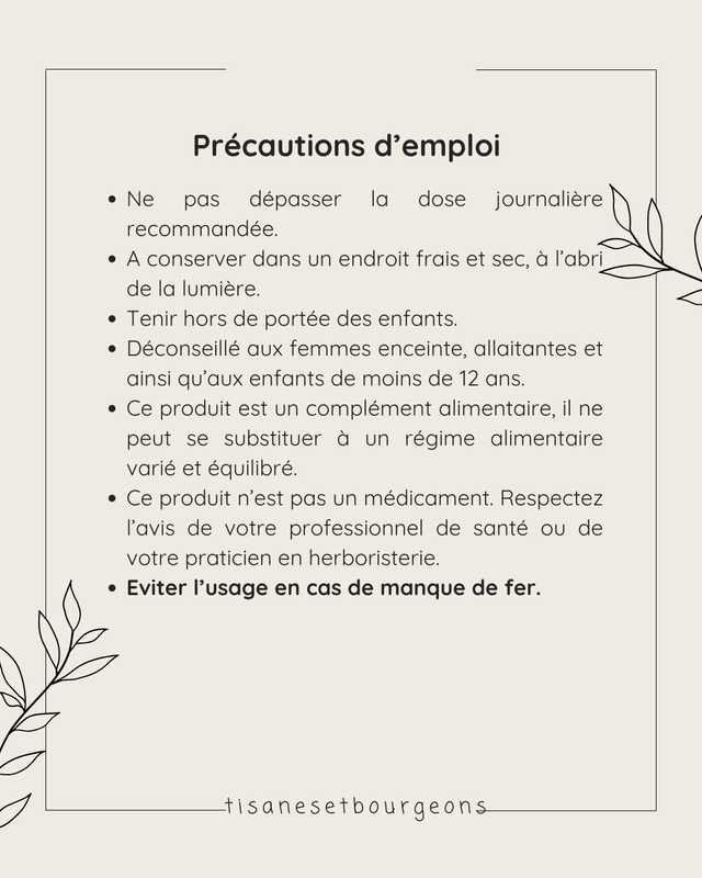 Alcoolature Verveine officinale