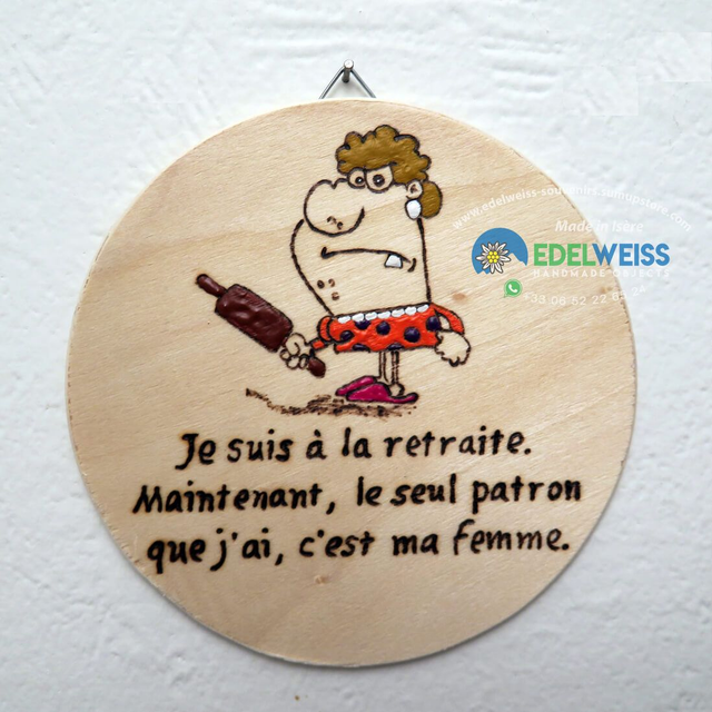 Je suis à la retrait…