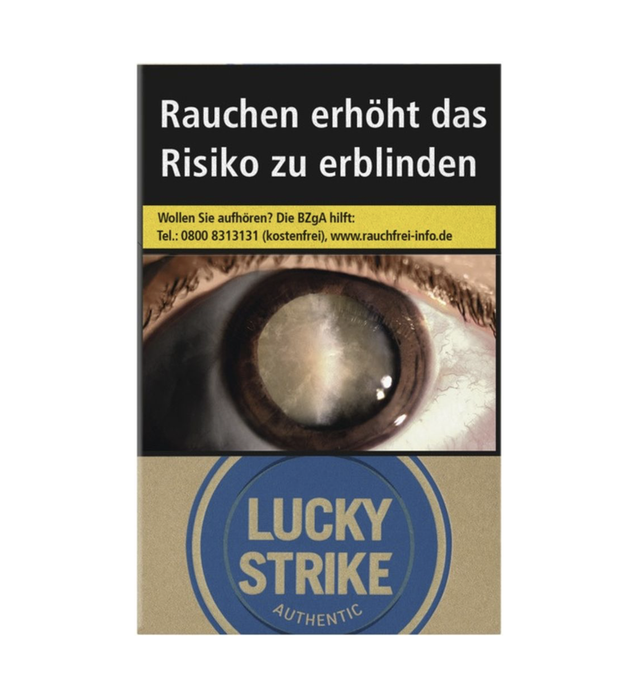 Zigaretten 89 | Lucky Strike Authentic Blue 20 Stk.