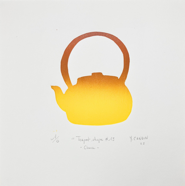 Teapot shape #13  " Chance "