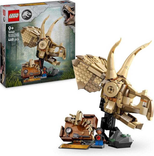 LEGO® Jurassic World 76969 Dinosaurier-Fossilien: Triceratops-Schädel