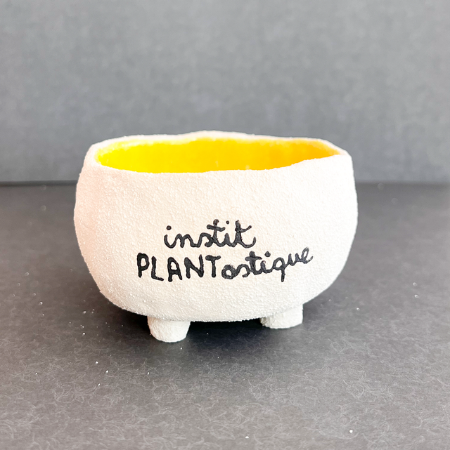 Pot « instit plant•astique »