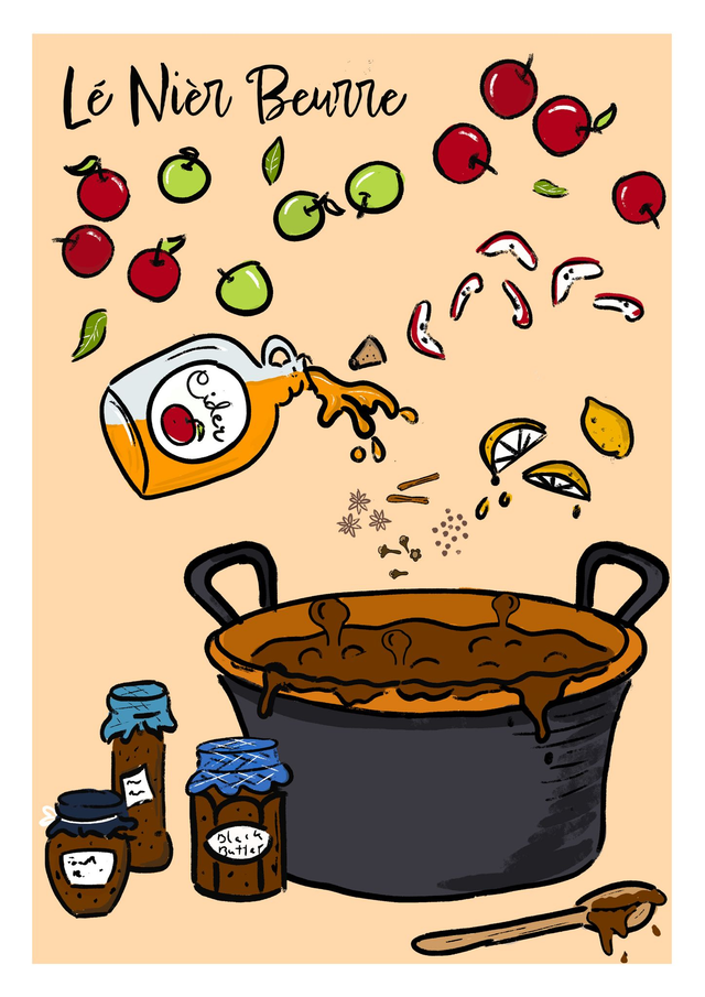 Black Butter A4 Print