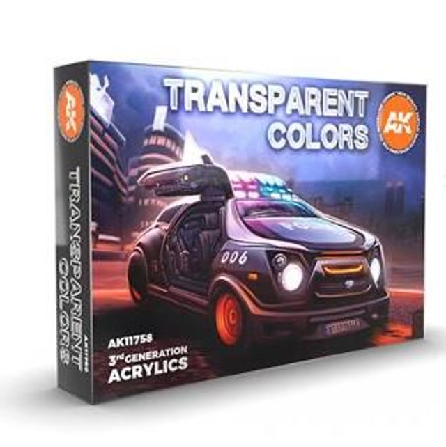 AK 3rd Gen Paintset Transparent