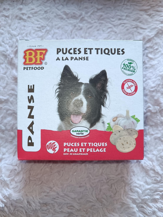 Friandises anti tiques et puce 