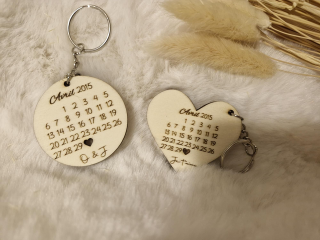 Porte-clés - Date -