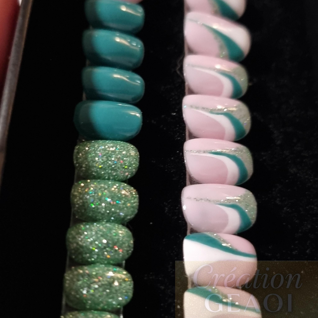 LILOU GREEN LITTLE CARRÉ XS