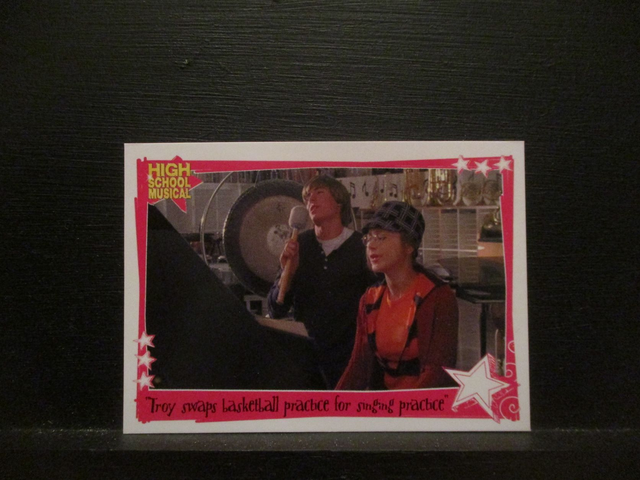 High School Musical 2 Original Trading Card #17
