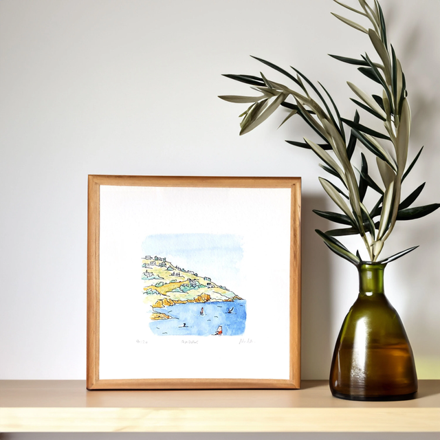 Andros Island – Cycladic Art Print from Greece