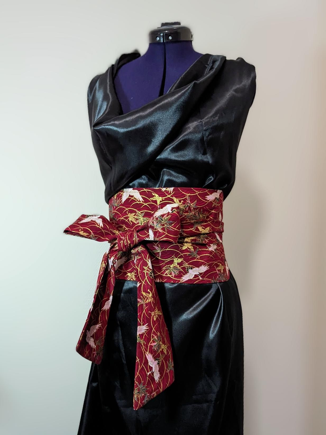 Ceinture décorative rouge 