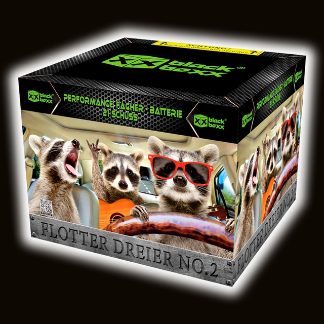 Flotter Dreier No.2, 21 Schuss, 25 Sec