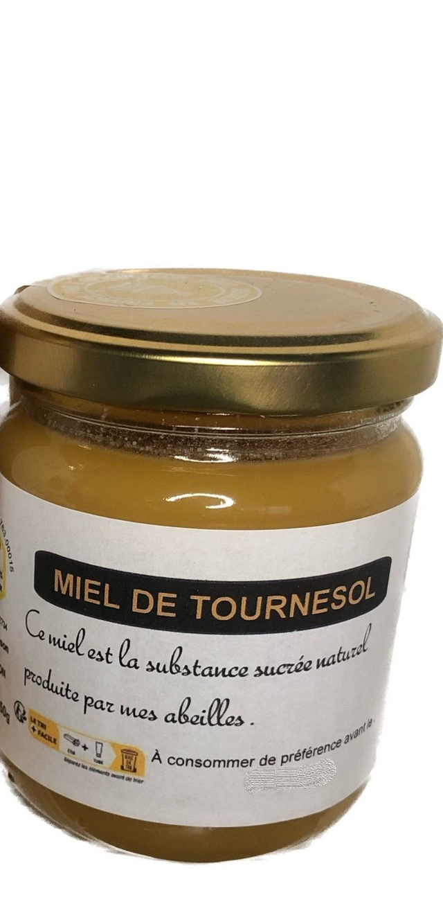 Miel de tournesol-(Cristallisé)