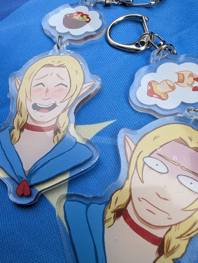 Delicious in Dungeon Marcille Keychain