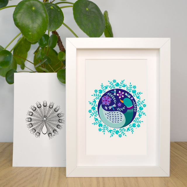 "Canard" Cadre 13x18cm