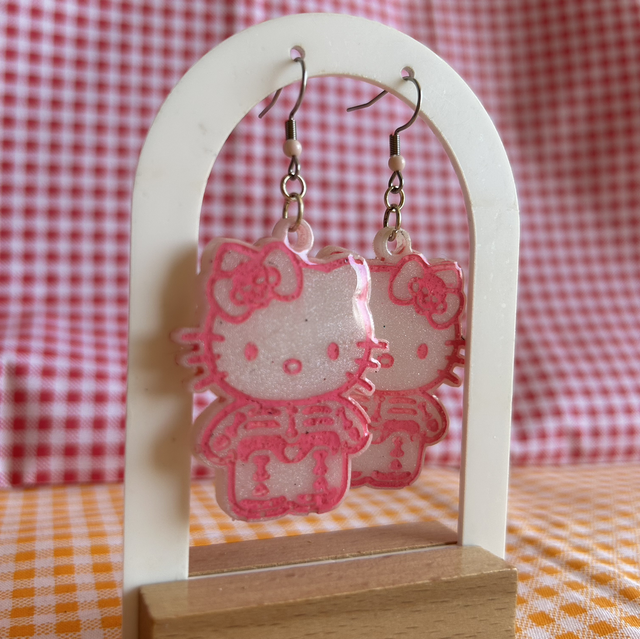 Pendientes Hello Kitty