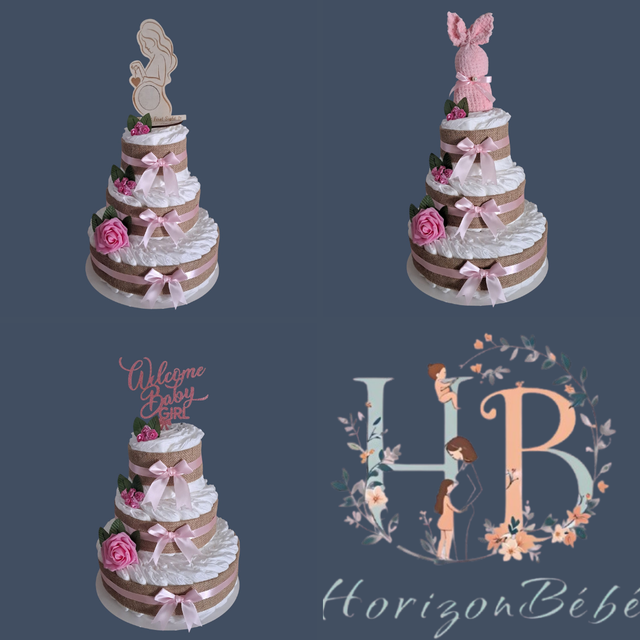 Gâteau de Couches &quot;Tendresse&quot;