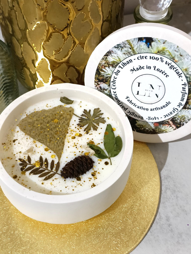 Bougie parfumée Cèdre du Liban