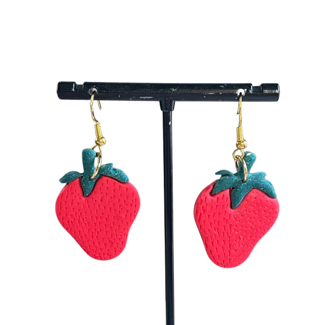 Strawberry earrings