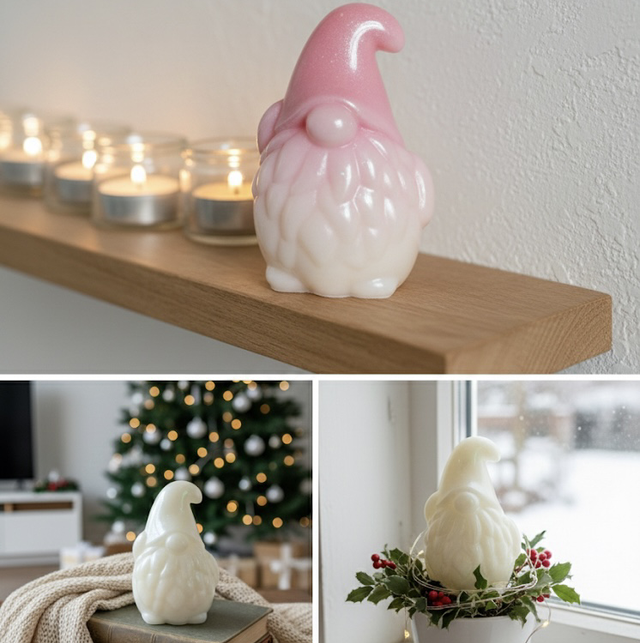 Lot de 3 gnomes de Noël format L