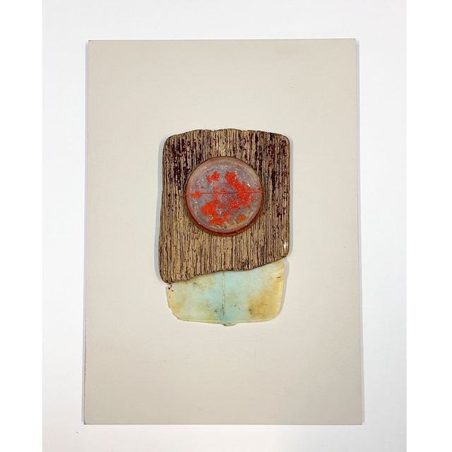 Orange Pop - 3D wall sculpture