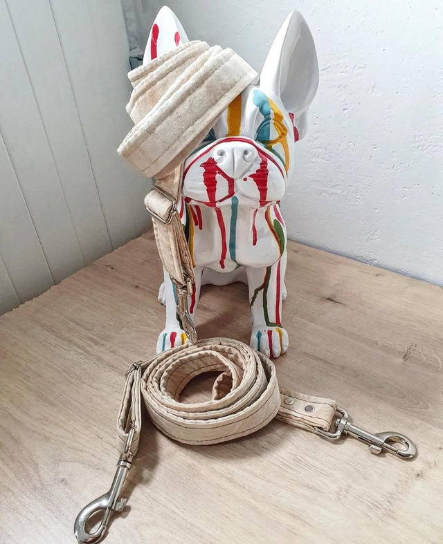 TIP_Laisse Réglable ◾️Beige 