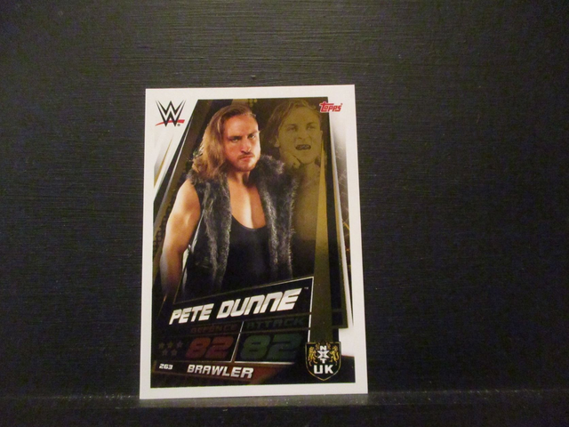 Pete Dunne - Stars Of The Show Slam Attax Universe Original Trading Card #263