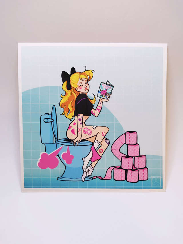 PRINT - Barbie Toilettes