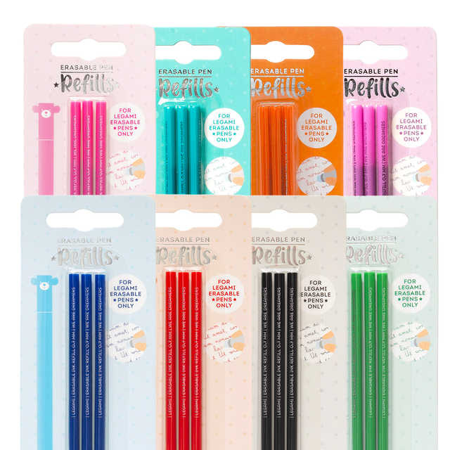 Set 3 Refill per Penna Gel Cancellabile Legami - Erasable Pen Legami