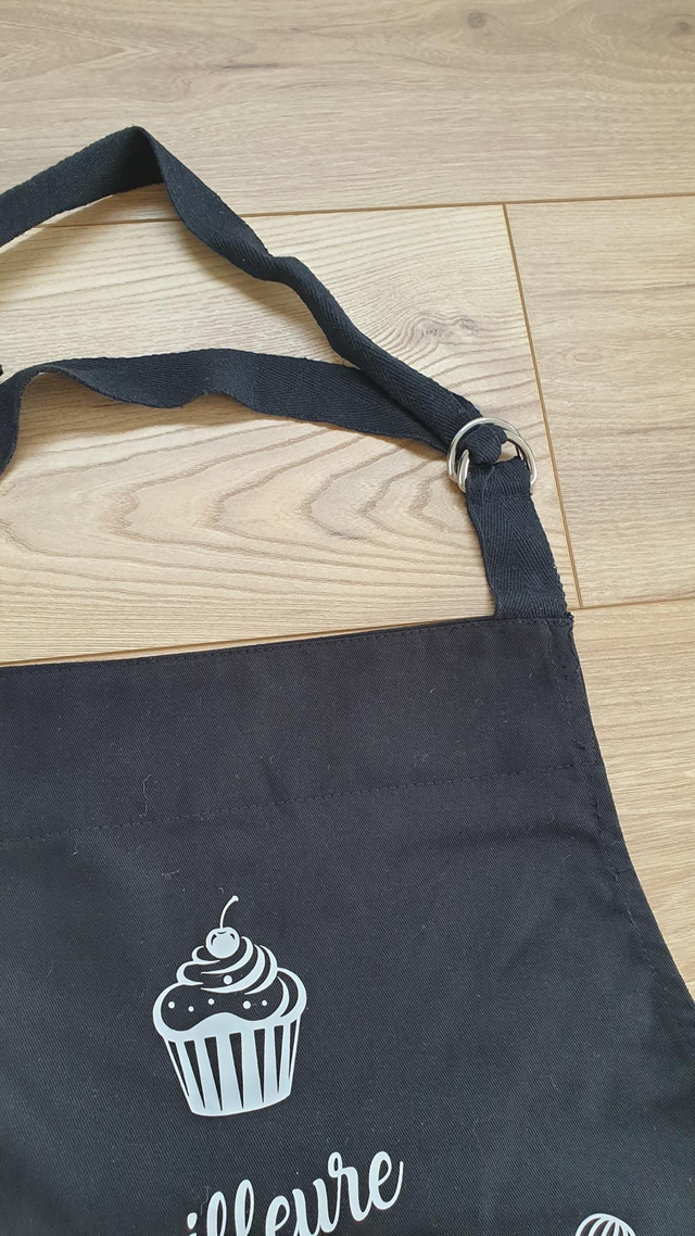 Tablier de cuisine noir