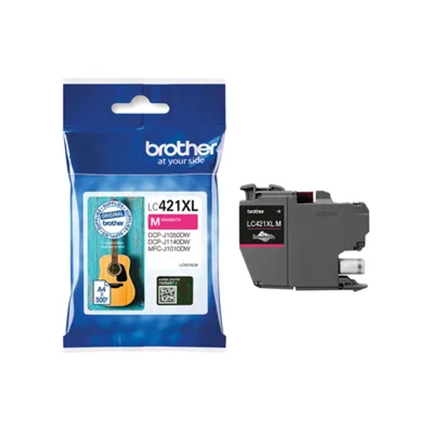 Brother LC421XLM Inkjet Cartridge High Yield Magenta