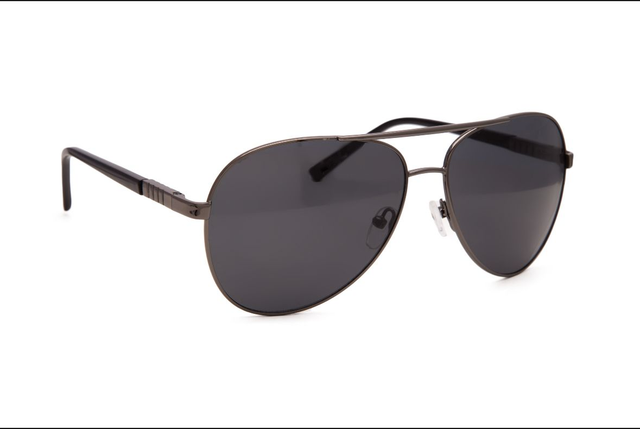 Black Aviator Sunglasses
