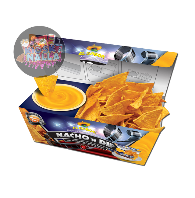 Nacho 'n Dip, Tortilla Chili Chips mit Käse Dip 175g