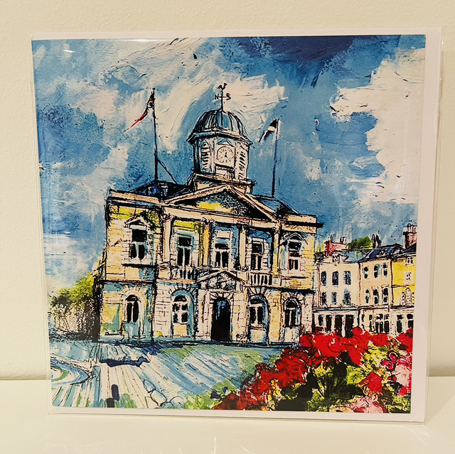 Greetings card- Kelso Square